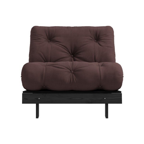 Fotelja / ležaj Karup Design Roots Black/Brown-image-1