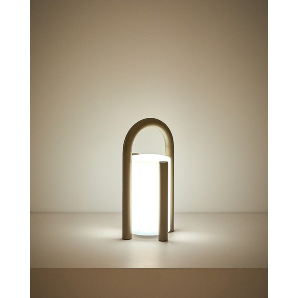 LED prijenosna vanjska svjetiljka s USB ø 14 cm Leros – Kave Home-image-2