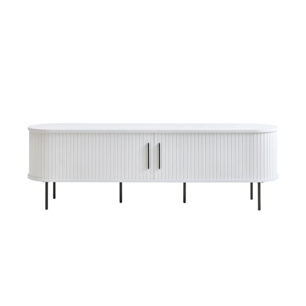 Bijela TV komoda 180x56x45 cm Nola – Unique Furniture