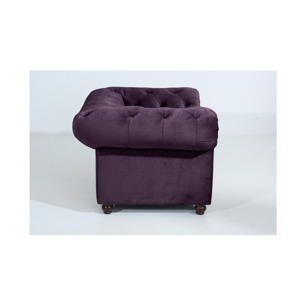 Ljubičasta stolica Max Winzer Orleans Velvet-image-2