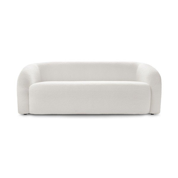 Bijela sofa od bouclé tkanine 193 cm Elina – Bobochic Paris