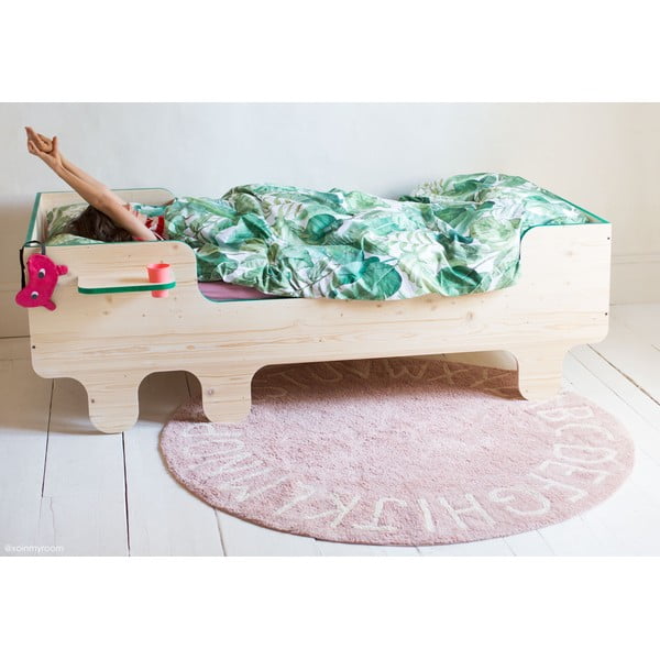 Svijetlo ružičasti periv/ručno rađen pamučan dječji tepih ø150 cm ABC Vintage Nude – Lorena Canals-image-4