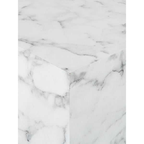 Pomoćni stolić u mramornom dekoru Westwing Collection Lesley-image-1