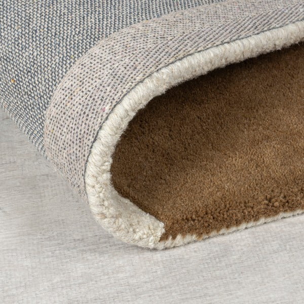 Smeđi/bež ručno rađen vunen tepih 200x290 cm Glow – Flair Rugs-image-4