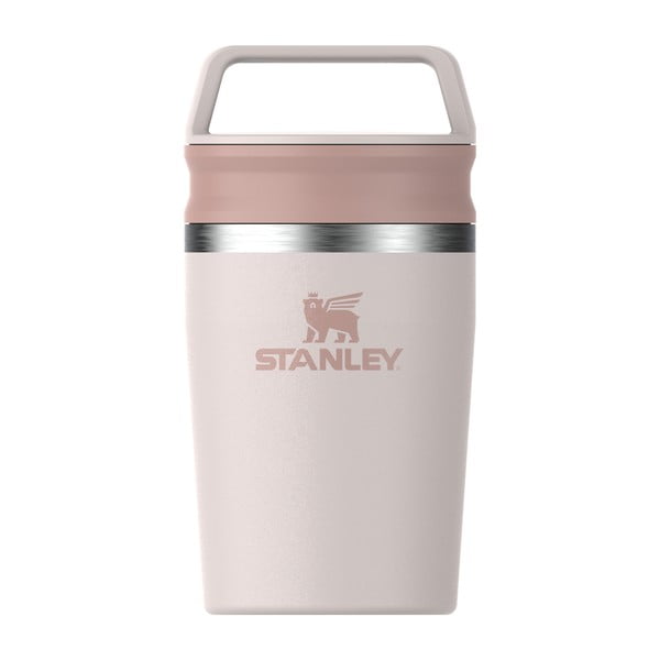 Svijetlo ružičasta termo šalica od nehrđajućeg čelika 230 ml Café-To-Go Travel Mug Rose Quartz – Stanley