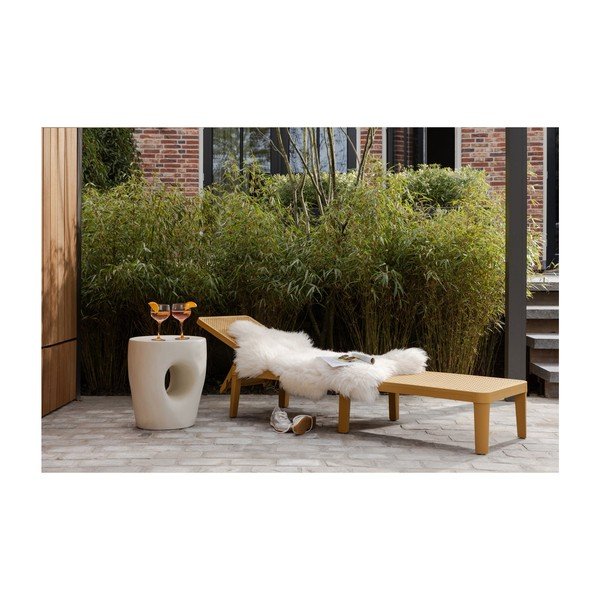 Plastični okrugao vrtni stolić ø 40 cm Mica – WOOOD-image-1