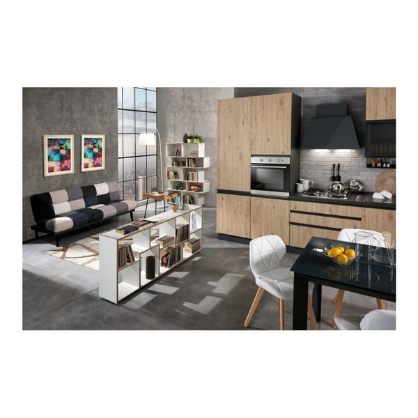 Biblioteka Tomasucci Random Andrea, 160 x 69 x 27,5 cm-image-3