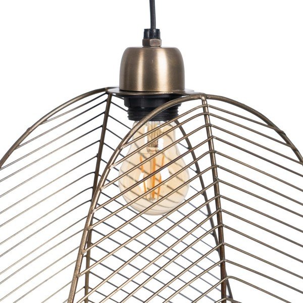 Viseća svjetiljka u zlatnoj boji s metalnim sjenilom – Ixia-image-1