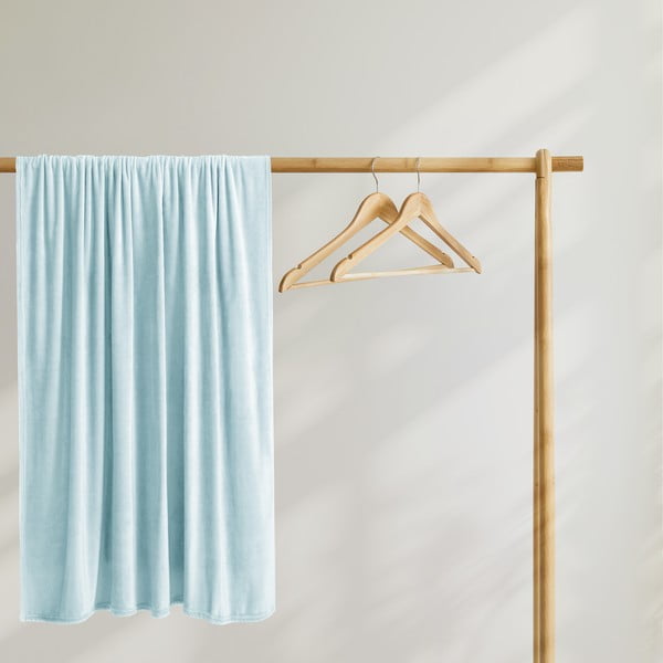 Svijetloplava deka od mikrovlakana DecoKing Mic, 160 x 210 cm-image-4