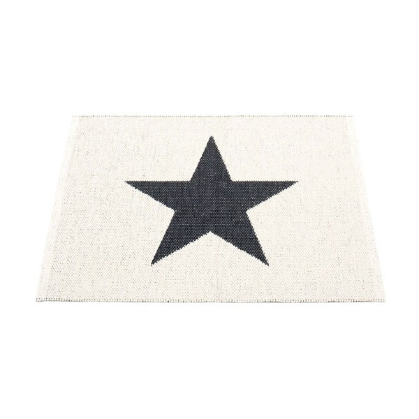 Crno-bijeli unutarnji i vanjski tepih 70x90 cm Viggo Black – Pappelina-image-1