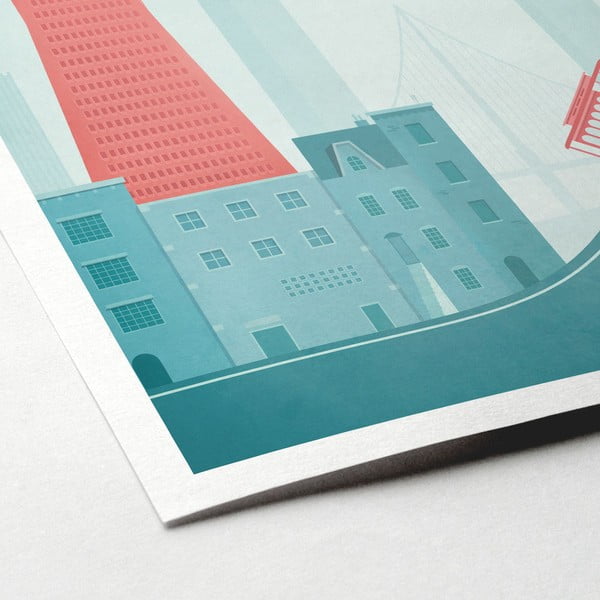 Poster Travelposter San Francisco, 50 x 70 cm-image-2