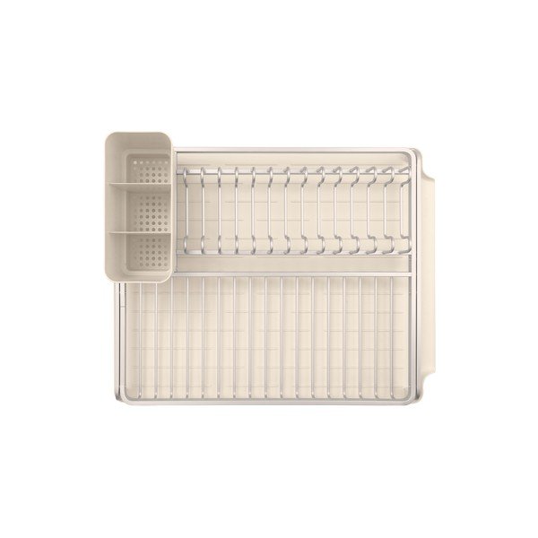 Bež metalni ocjeđivač za posuđe 49x38,5 cm – Brabantia-image-4