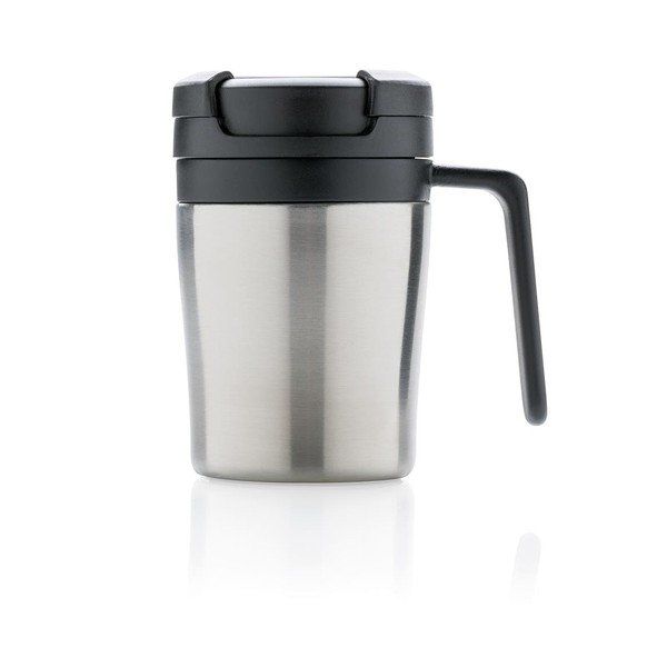 Termo šalica s ručkom u srebrnoj boji XD Design Coffee to Go, 160 ml-image-1