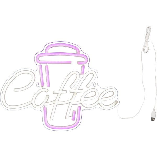 Ružičasta LED neonska lampa 5 W Plexy – Star Trading-image-3