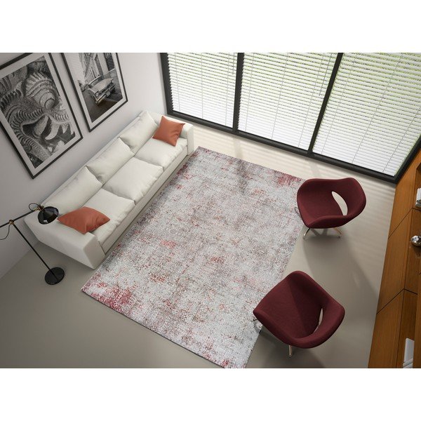 Sivo-ružičasti tepih Universal Babek, 120 x 170 cm-image-1