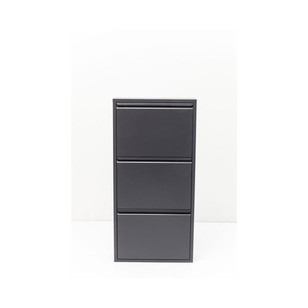 Antracit crne metalne cipele Kare Design Caruso-image-1