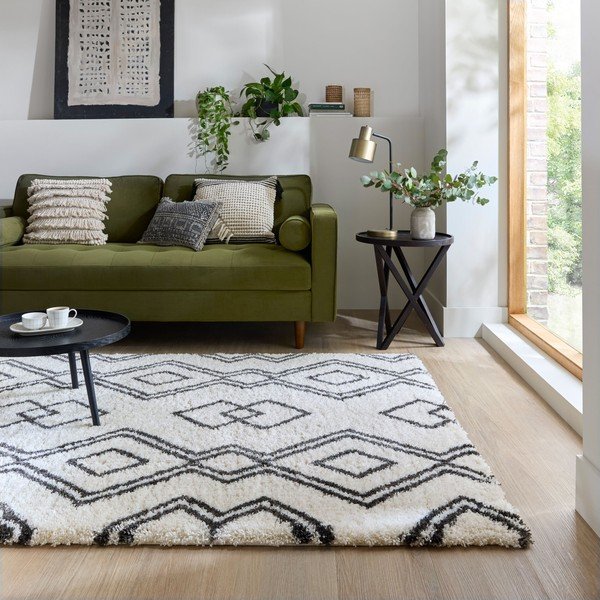 Tepih boje slonovače 80x150 cm Atlas Berber – Flair Rugs-image-1