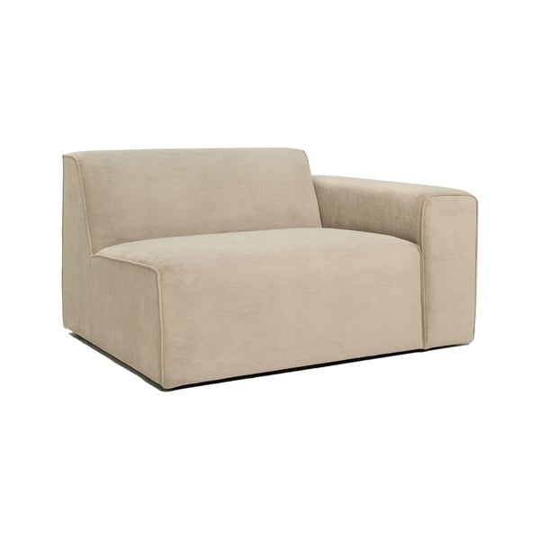 Bež baršunasti završni element Scandic Sting, 124 cm, desni kut-image-2