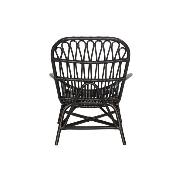 Crna vrtna fotelja od ratana Bonami Essentials Sara-image-4