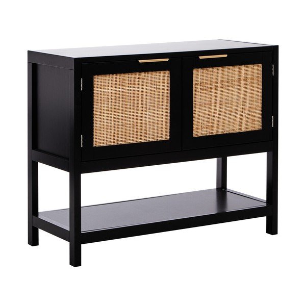 Crna komoda 85x73x38 cm Sherman – Premier Housewares