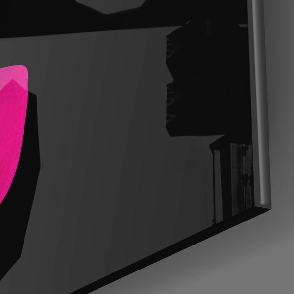 Staklena slika Insigne Fragmented Pink-image-3
