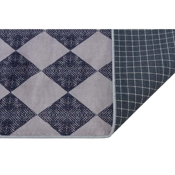 Sivi perivi tepih 180x120 cm - Vitaus-image-2