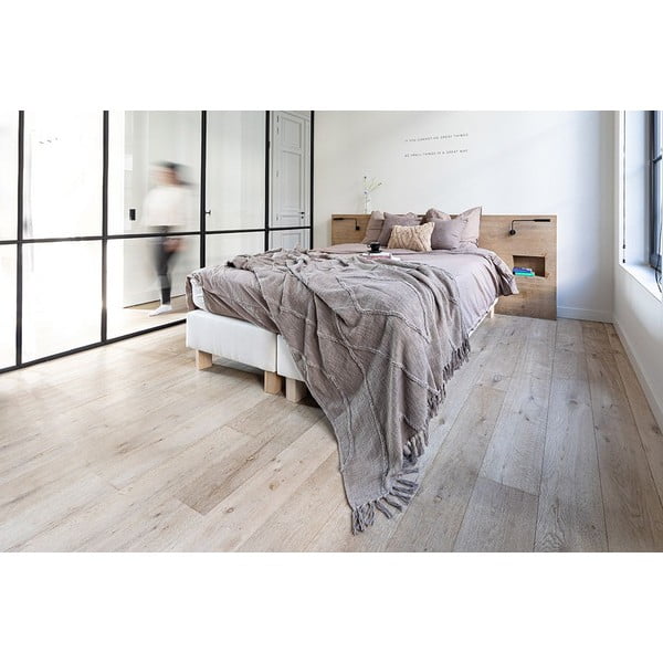 Svijetlosmeđi pamučni prekrivač za bračni krevet 250x260 cm Sahara - Tiseco Home Studio-image-1