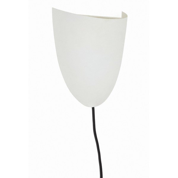 Bijela zidna lampa s utikačem Nibla – Kave Home