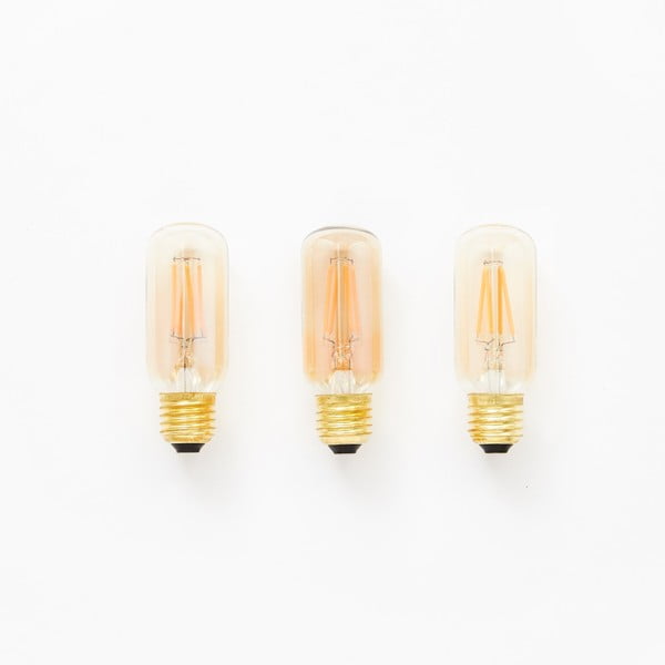 LED/sa žarnom niti žarulja s mogućnosti zatamnjivanja s toplim svjetlom E27, 3 W Lurra – tala-image-4