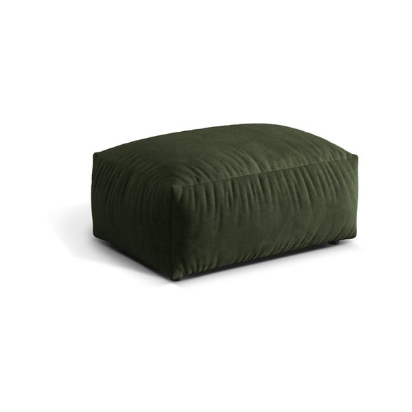 Zeleni baršunast modularni tabure Martina – Micadoni -image-1