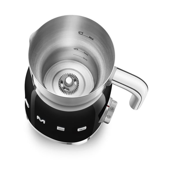 Crna električna pjenilica za mlijeko Retro Style – SMEG-image-2