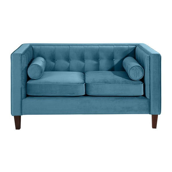 Petrolej plava sofa Max Winzer Jeronimo, 154 cm