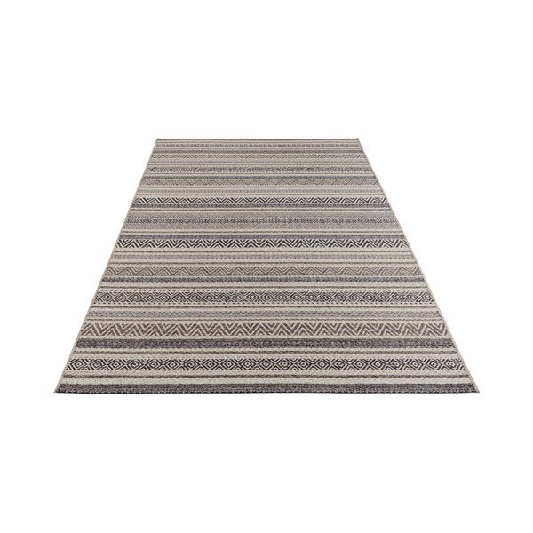Smeđe-sivi tepih prikladan za van Elle Decoration Bloom Rodez, 80 x 150 cm-image-2