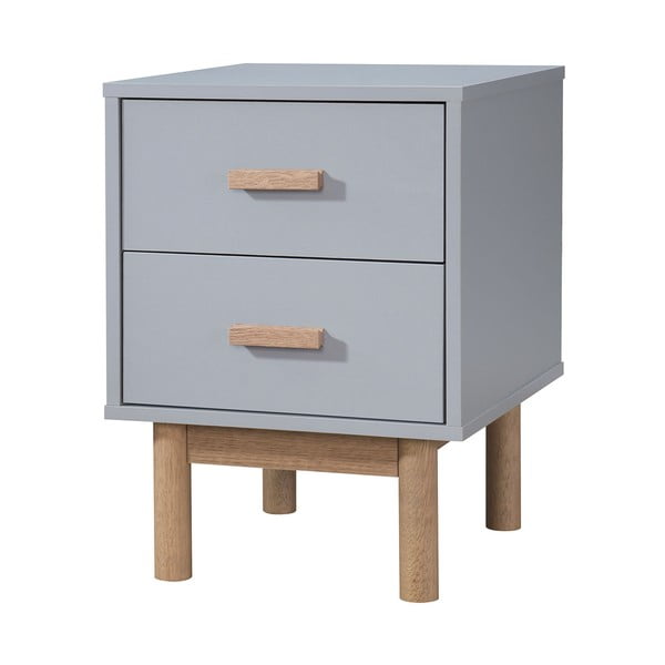 Sivi noćni ormarić Melanie – Støraa-image-2