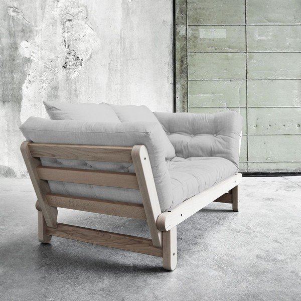 Sofa na razvlačenje Karup Beat Beech / svijetlo siva-image-2