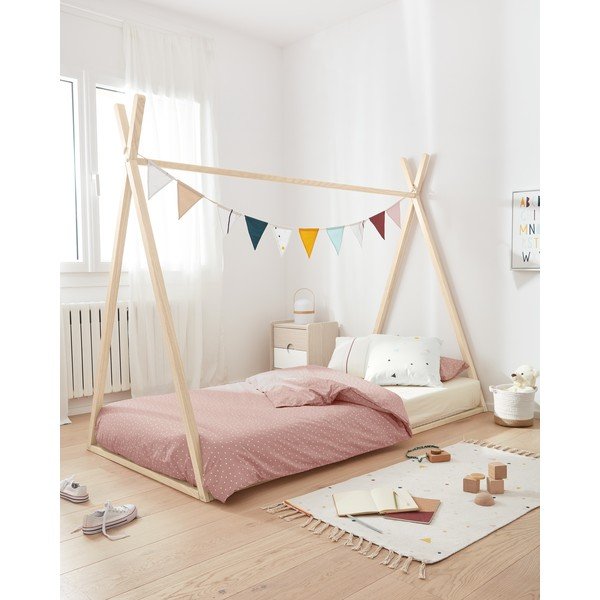 Jastuk s bijelom navlakom od organskog pamuka Kave Home Nahilin, 45 x 45 cm-image-3