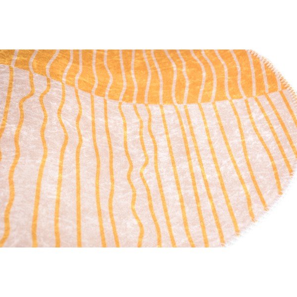 Žuti /krem perivi okrugli tepih ø 80 cm Yuvarlak – Vitaus-image-2