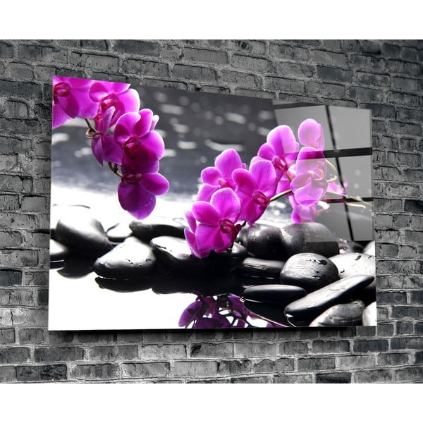 Staklena slika Insigne Orchid-image-3