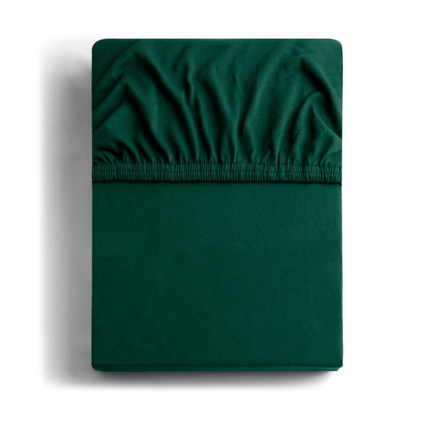 Zelena plahta s gumom od jeseya 120x200 cm Amber – DecoKing
