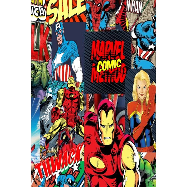 Dječji protuklizni tepih Conceptum Hypnose Superheros, 180 x 280 cm-image-2