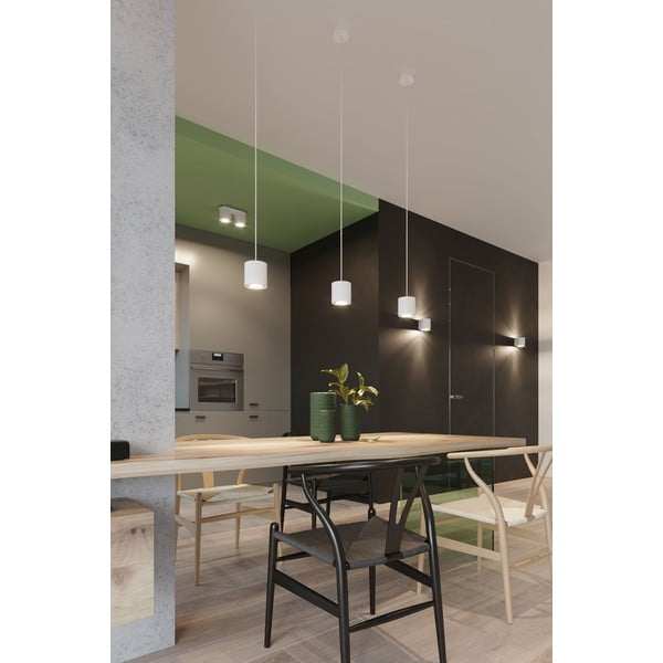 Bijela zidna lampa ø 10 cm Roda – Sollux-image-4