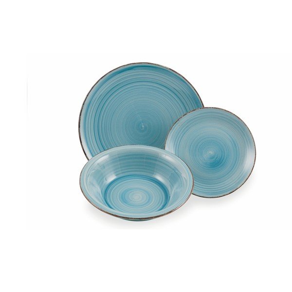18-dijelni set plavih tanjura od kamenine VDE Tivoli 1996 ocean-image-2