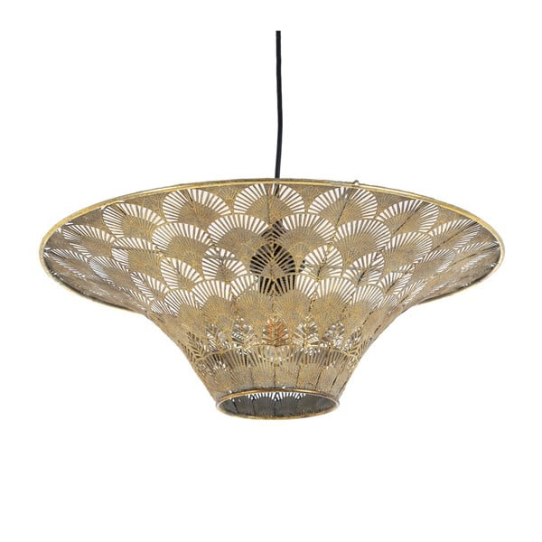 Viseća svjetiljka u zlatnoj boji s metalnim sjenilom ø 47,5 cm – Ixia-image-2