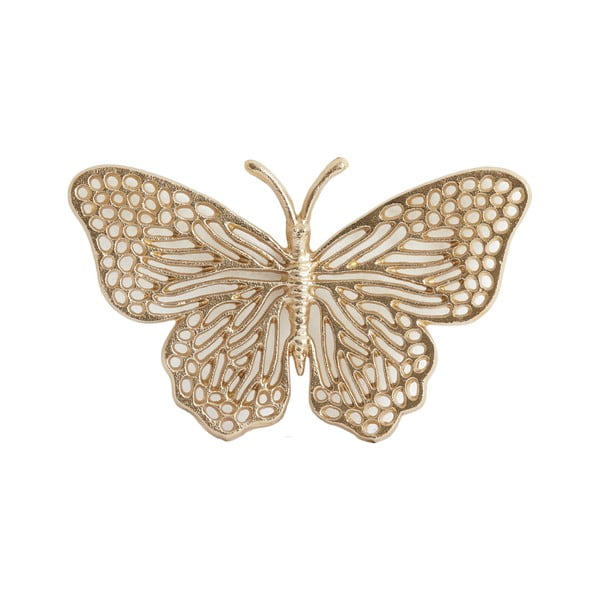 Metalni zidni ukras 26x16 cm Butterfly – Light & Living