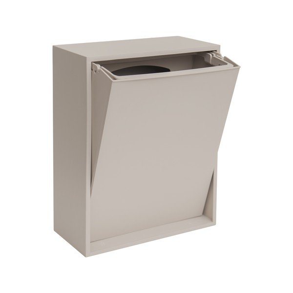 Svijetlo siva kanta za smeće za odvojeni otpad/zidna od reciklirane plastike Recycling Box – ReCollector