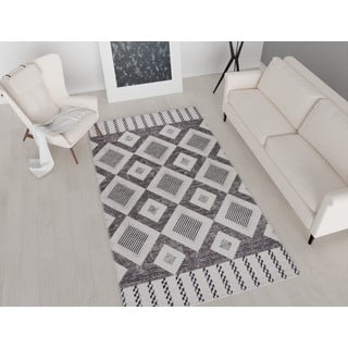 Sivi perivi tepih 180x120 cm - Vitaus