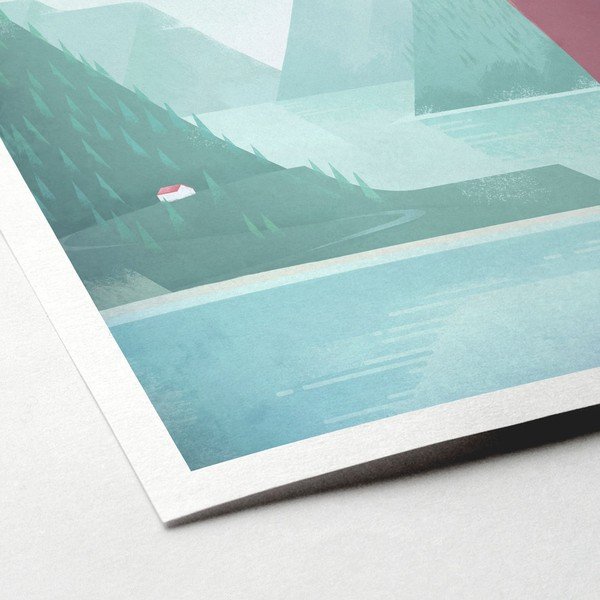 Poster Travelposter Norway, 50 x 70 cm-image-2