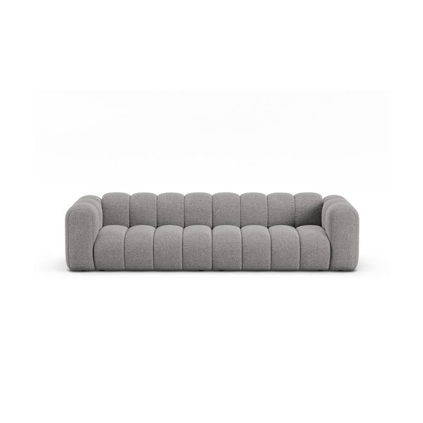 Siva sofa od šenila 290 cm Lupine – Micadoni 