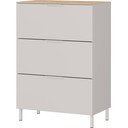 Krem ormarić u mat dekoru 68x98x40 cm Savoca – Germania