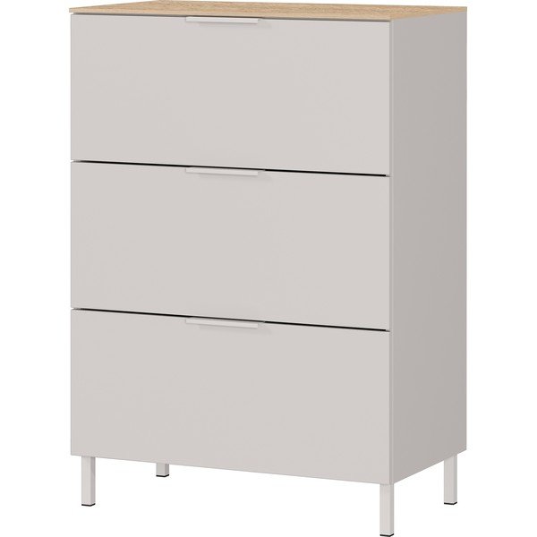 Krem ormarić u mat dekoru 68x98x40 cm Savoca – Germania